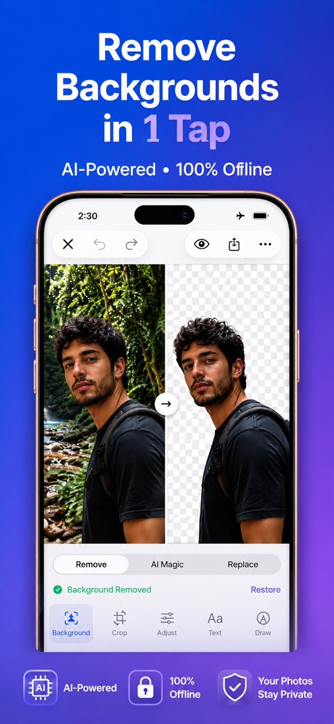 BG Remover App Store screenshot