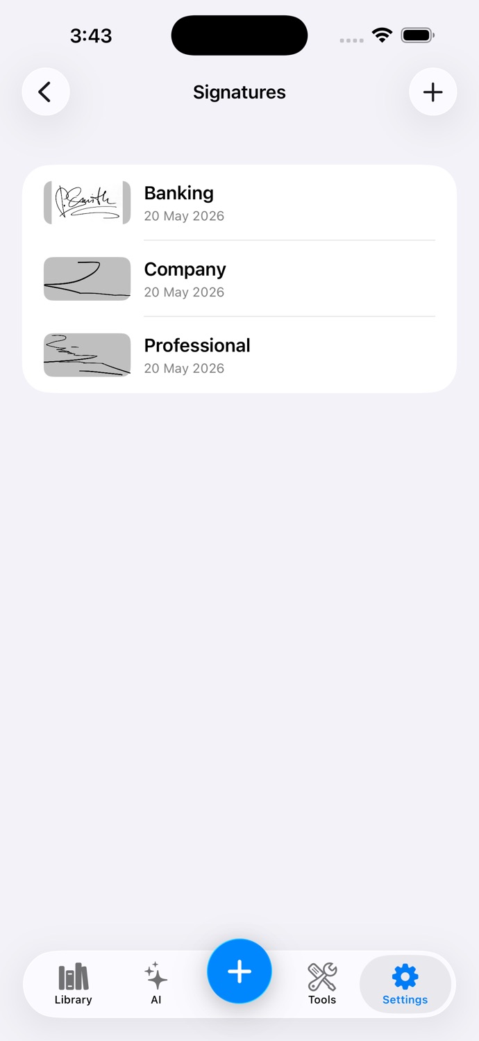 PDF Editor AI App Store screenshot