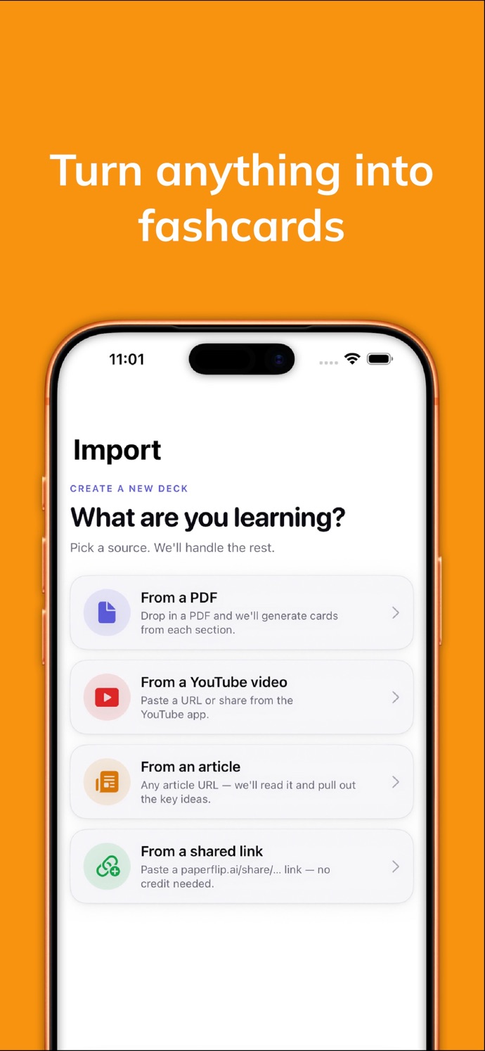 PaperFlip App Store screenshot